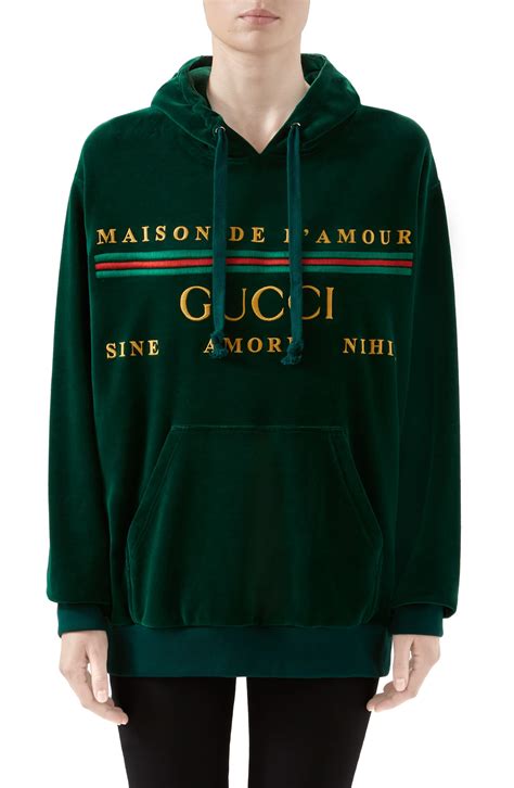 women's gucci sweater|gucci velour sweatsuit.